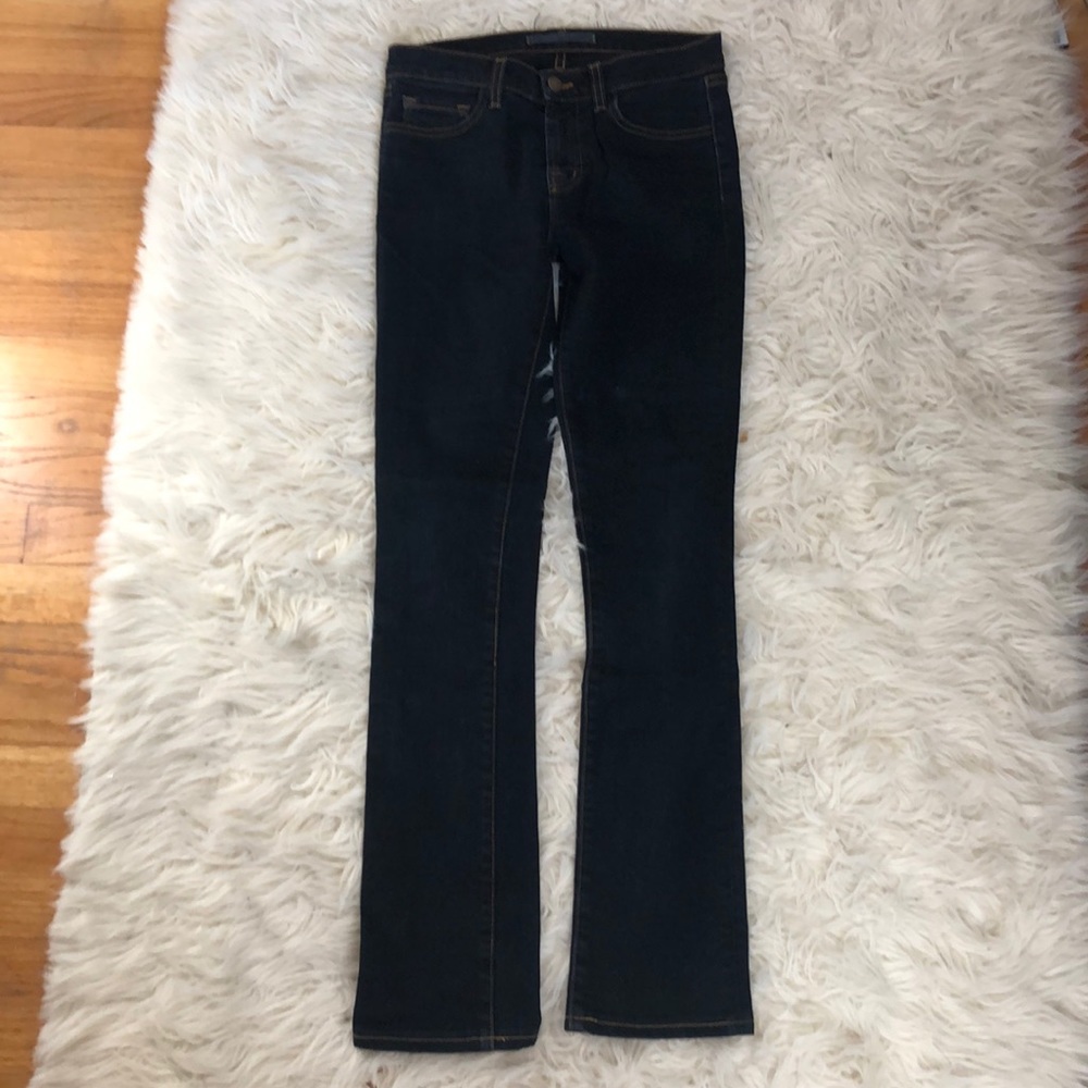 J BRAND Jeans Premium Denim Sz 26 Dark Straight Leg - Unworn PERFECT CONDITION